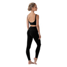 Bloch Z4113 Ladies Wide Strap Cami Crop Top Black Back